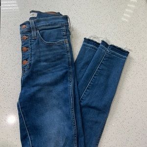 Madewell 10” High Rise Skinny Jeans